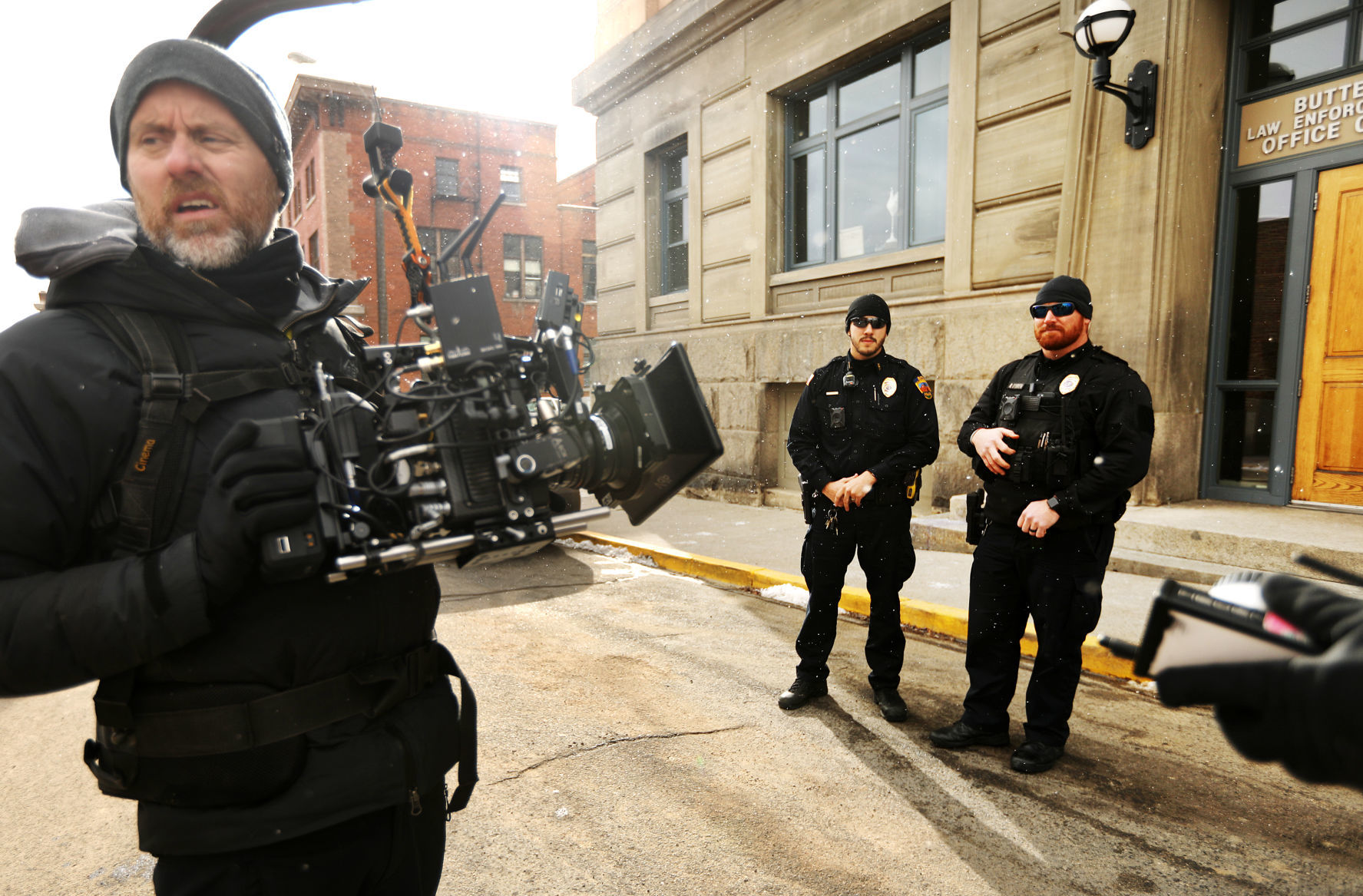 Behind the scenes for Tim Montana's "American Thread" music video